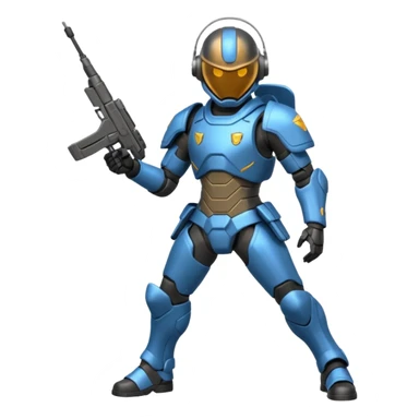 Soldado de arc riders game sticker