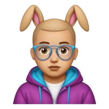bad bunny sticker