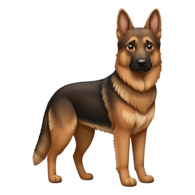 German Shepherd sticker