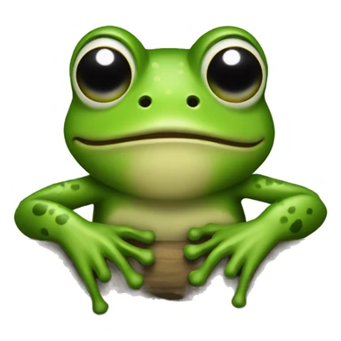 task completed frog sticker