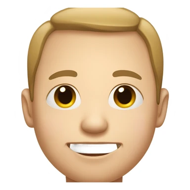 Down syndrome man sticker