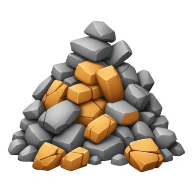 create a dnd style rubble.png using 48x48 pixels size sticker