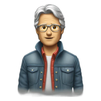 Marty Mcfly sticker