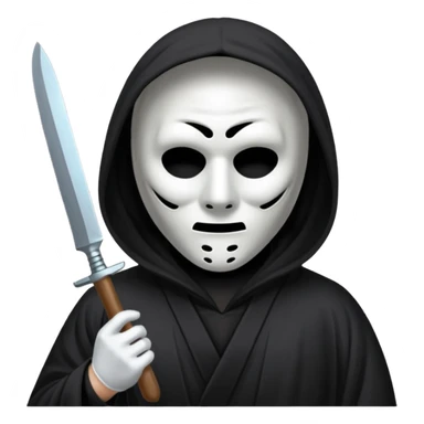 Ghostface from scream  sticker