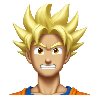 Goku in Super Saiyan  sticker