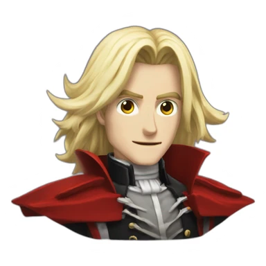 Alucard from castle venia sticker