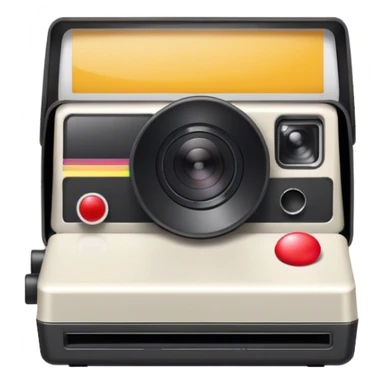 Polaroid photo booth sticker