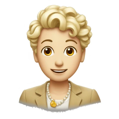 Monsieur et madame A sticker