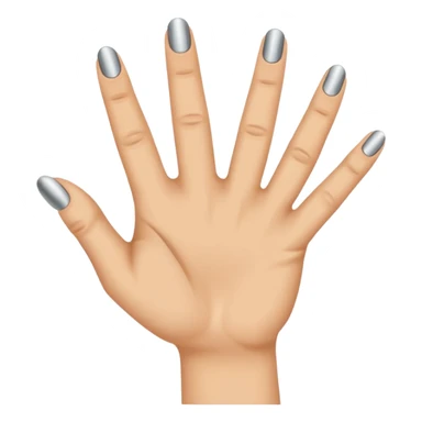 starke metal hand daumen zeigefinger und kleiner finger gestreckt, mittelfinger und ringfinger geballt sticker