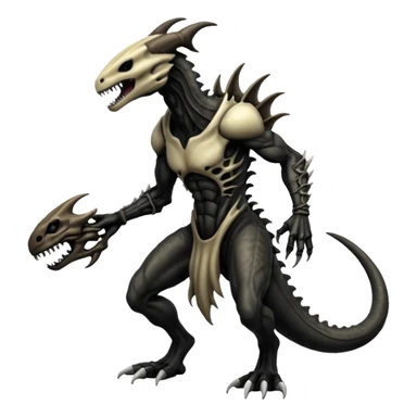  Venom-Marowak-Xenomorph-hybrid-fantasy-creature (full body) sticker