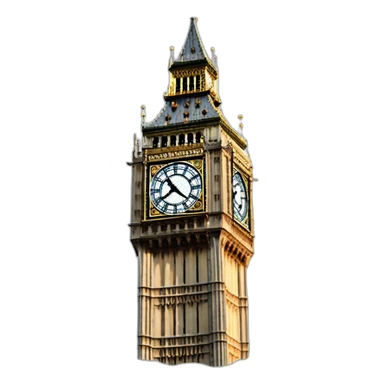 big ben london emogie pour claivier sticker