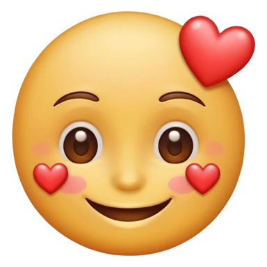 mix of these two 🥺☺️ but make it classic emoji  sticker