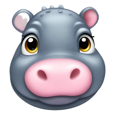 Baby hippo  sticker