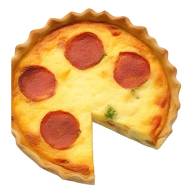 a Quiche Lorraine  sticker