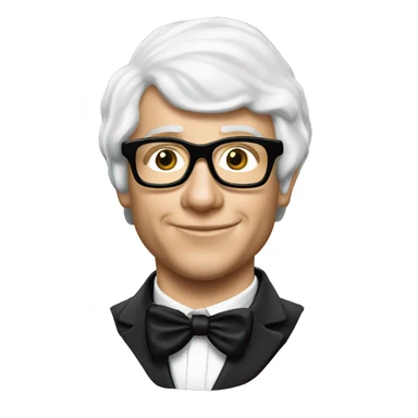 Gold Member from Austin Powers white sticker