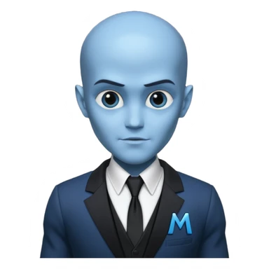 give me megamind character sticker