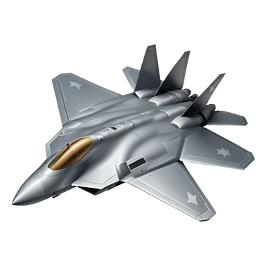 F-22 Raptor fighter jet sticker
