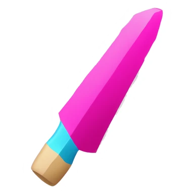 flecha apuntando hacia abajo de color fuxia rodeada de un circulo de color fuxia sticker