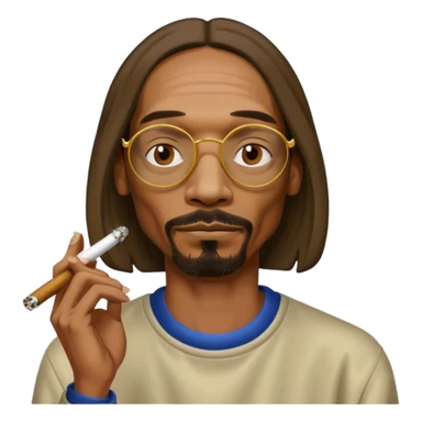 Snoop dogg smoking weed sticker