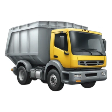 camion poubelle sticker