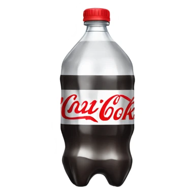 Diet Coke walking with a smile  sticker