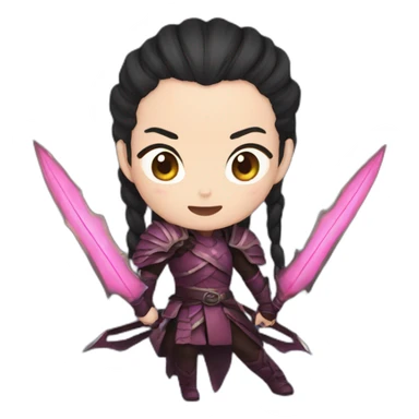 Nezuko démon slayer sticker