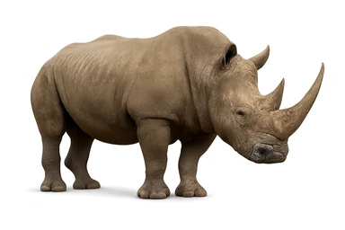 Rhinoceros sticker
