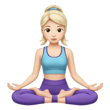 girl pilates sticker