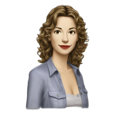 Sandrine Voillet Paris TV series 2007 sticker