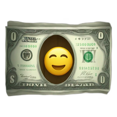 money deposit sticker