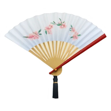 Japan Hand fan sticker