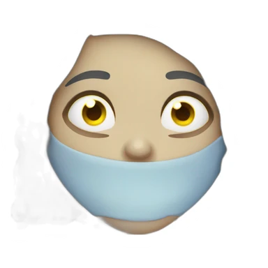 sleepy zombie woman  sticker