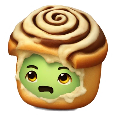 Cinnabon with pistachio  sticker