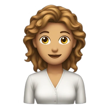 Femme sur un homme sticker