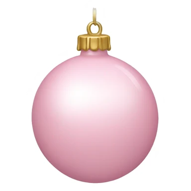 Light pink ornament  sticker