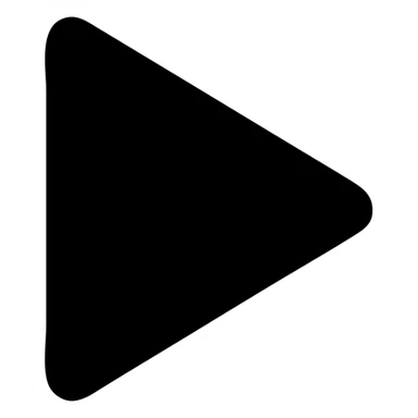 red triangle pointing right, modern, no outline sticker