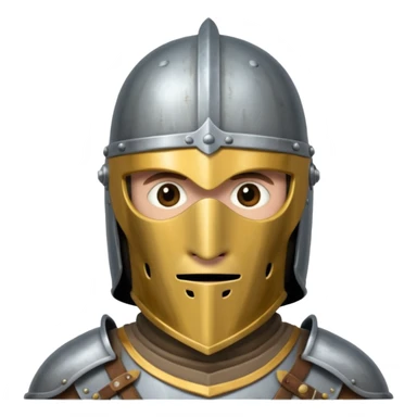 Monty pyton knight with full face covered helmet sticker