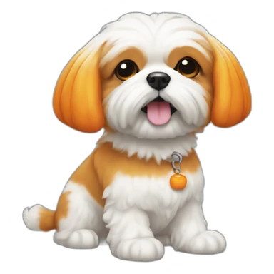 pumpkin shichon sticker