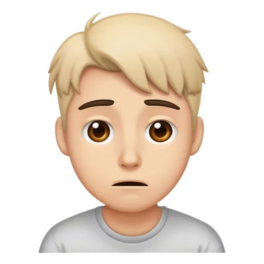 a college student who's stressed out of their mind, but is keeping it together sticker