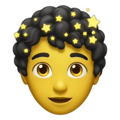 yellow sparkles sticker