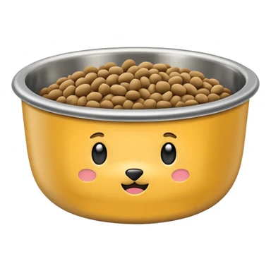 food bowl for pet sticker