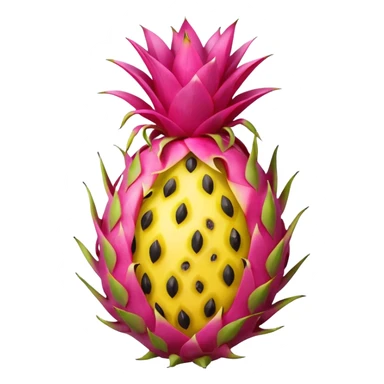 dragon fruit yellow sticker