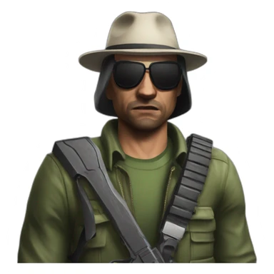 Bandit from GTA 5 sticker