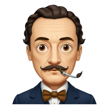 salvador dali sticker