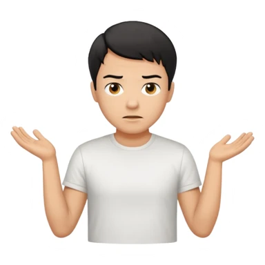 🤷🏽‍♂️ Man Shrugging sticker