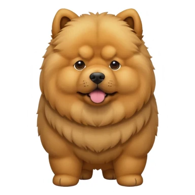 chow chow dog sticker