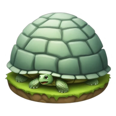 turtle brings you igloo sticker