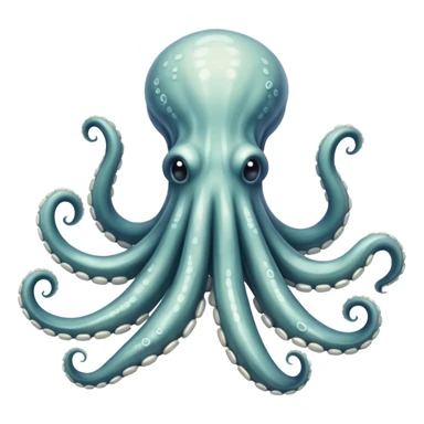 Kraken White Tentacles sticker