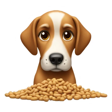 dog with peanuts sticker