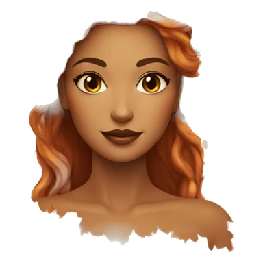 mother nature autumn sticker